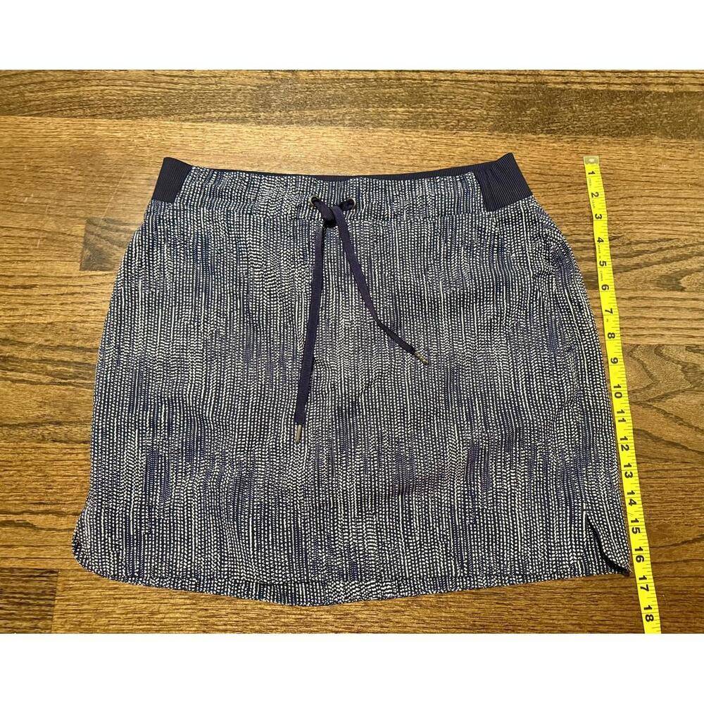 NWOT Athleta Blue Batik Midtown Skort Size 6 - Picture 5 of 7
